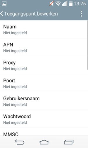 Voer mms-gegevens in
