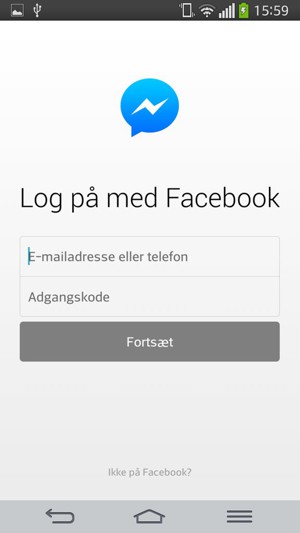 Din app er klar til brug