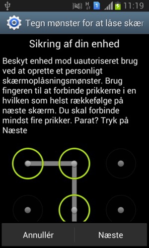 Vælg Næste