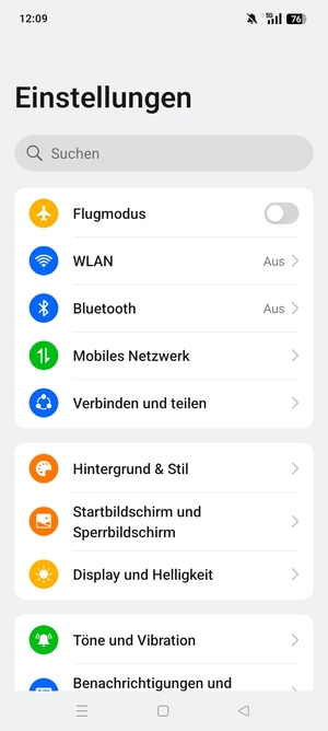 Wählen Sie WLAN