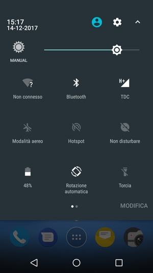 Seleziona Wi-Fi