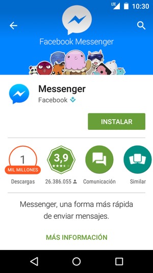 Seleccione INSTALAR
