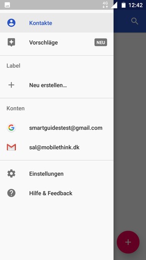 Wählen Sie Einstellungen
