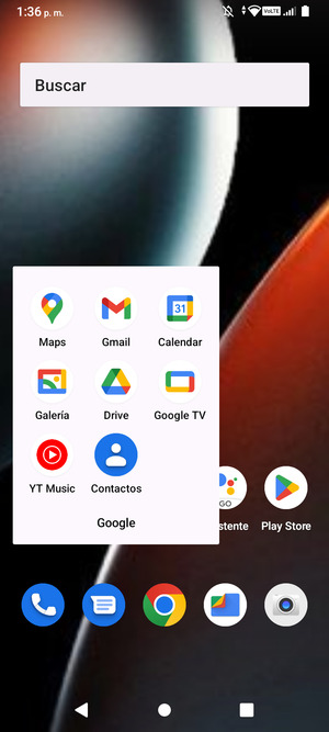 Seleccione Gmail