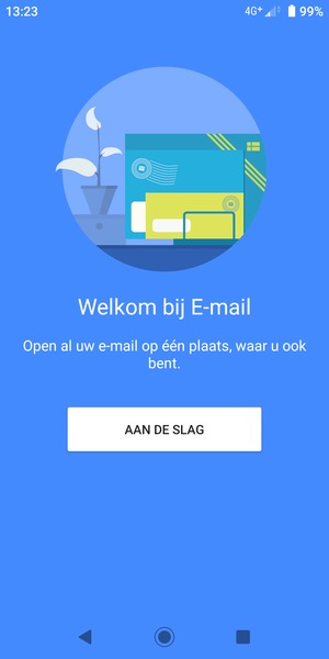 Selecteer AAN DE SLAG