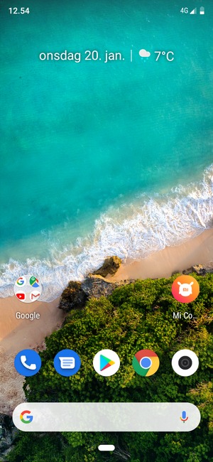 Swipe opad