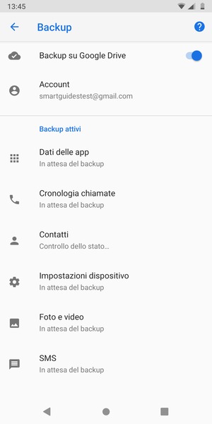 Seleziona Account