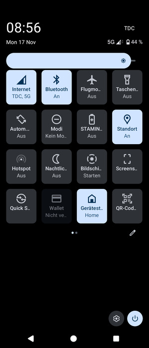 Wählen Sie Bluetooth