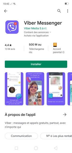 Sélectionnez Installer