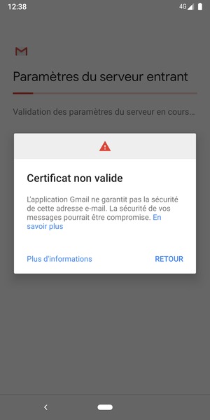 Sélectionnez Plus d'informations