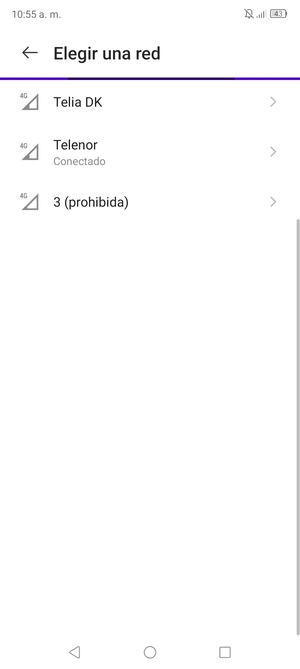 Espere a que la búsqueda termine