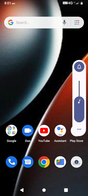 To change the sound profile, select Sound