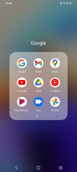 Seleccione Gmail