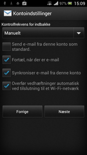 Vælg Næste