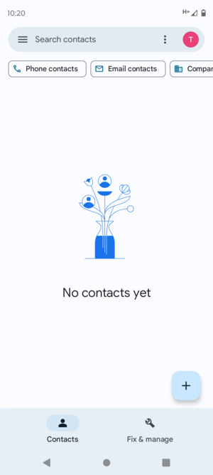 Select Fix & manage