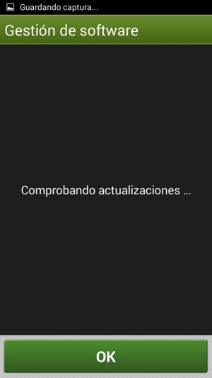 Espere a que la búsqueda termine