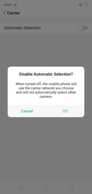 Select Off