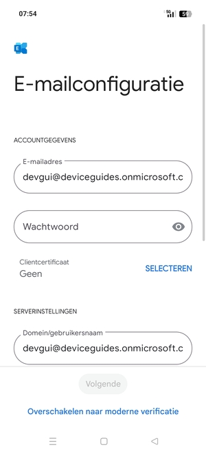 Voer uw wachtwoord in
