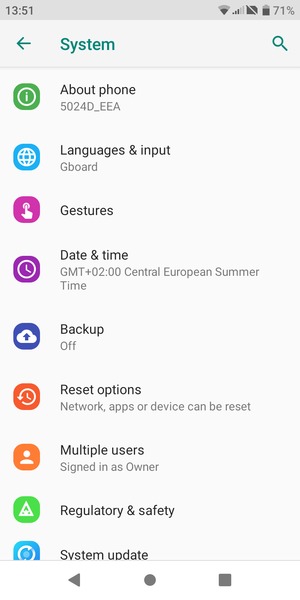 Select Backup