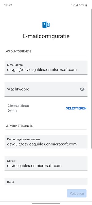Voer uw wachtwoord in