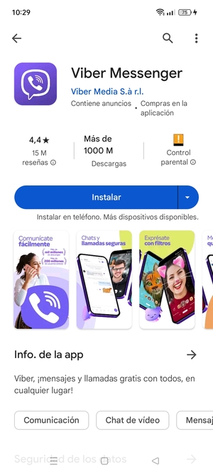 Seleccione Instalar
