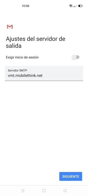 Desactive Exigir inicio de sesión y seleccione SIGUIENTE