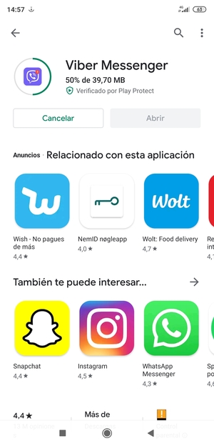 Espere a que el proceso de instalación finalice