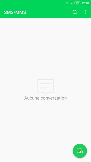Sélectionnez le bouton du Menu