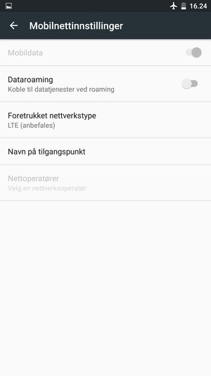 Velg Navn på tilgangspunkt