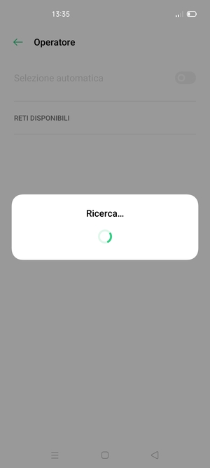 Attendi il completamento della ricerca