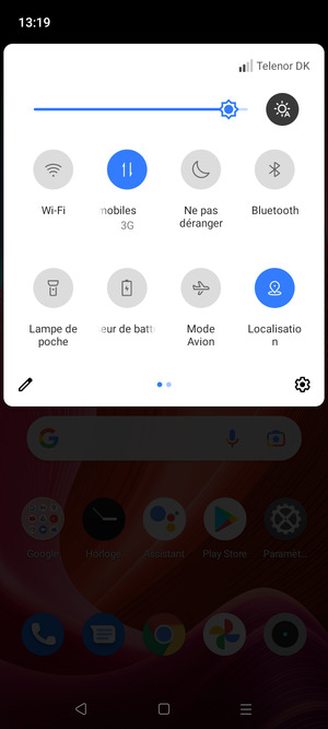 Désactiver le Localisation