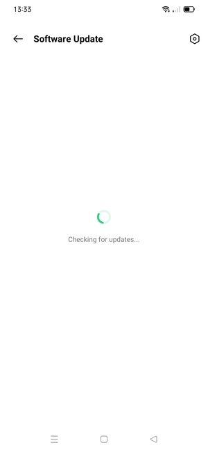 Wait for the search to finish