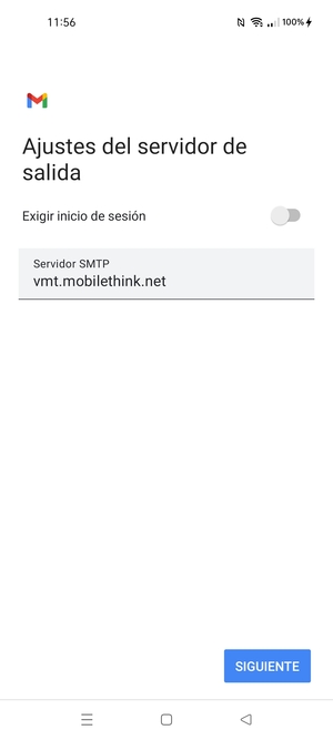 Desactive Exigir inicio de sesión y seleccione SIGUIENTE