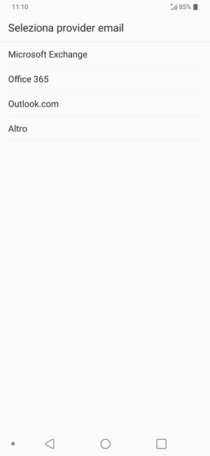 Seleziona Altro