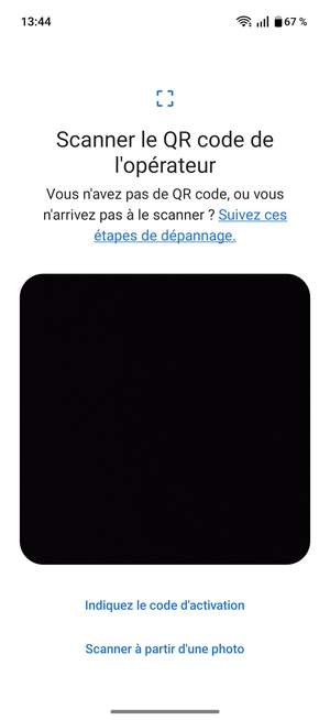 Scannez le code QR