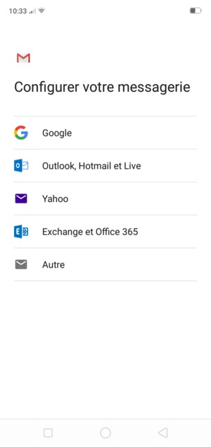 Sélectionnez Autre