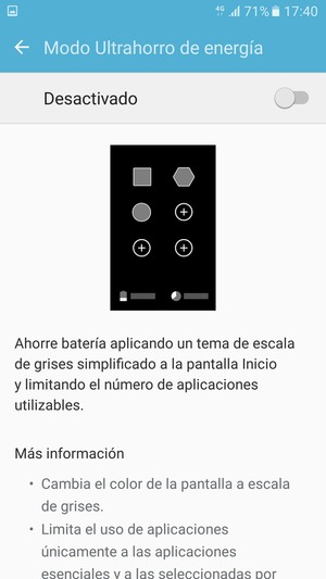 Active Modo Ultrahorro de energía
