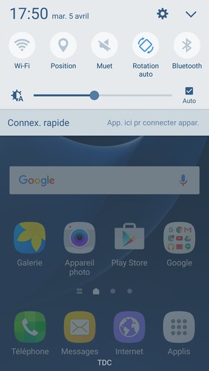 Sélectionnez Muet pour repasser en mode sonore