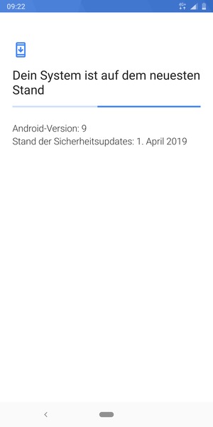 Warten Sie, bis die Suche abgeschlossen ist