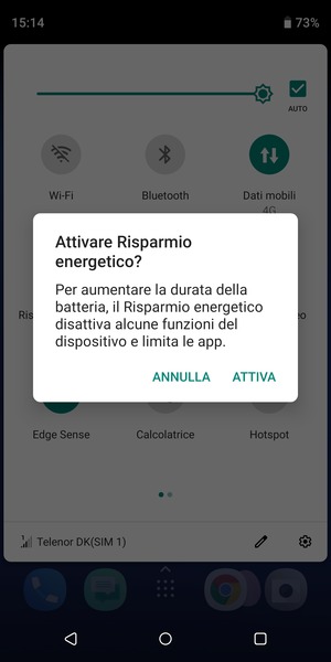 Seleziona ATTIVA