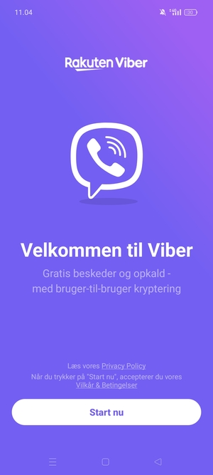 Din app er klar til brug