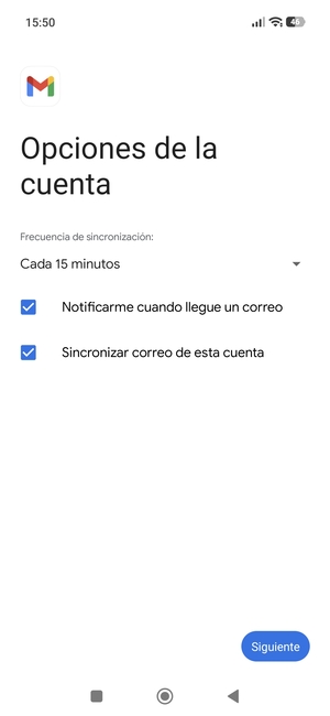Seleccione Siguiente