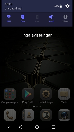 Dra ner rullgardinsmenyn igen