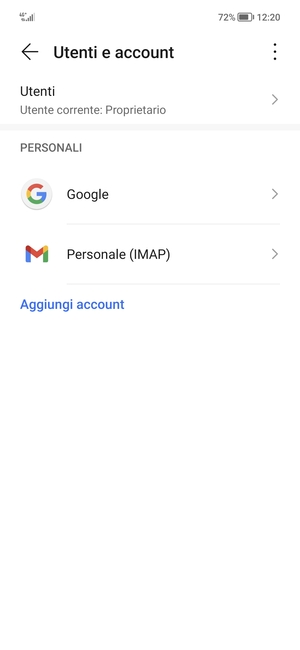Seleziona Google