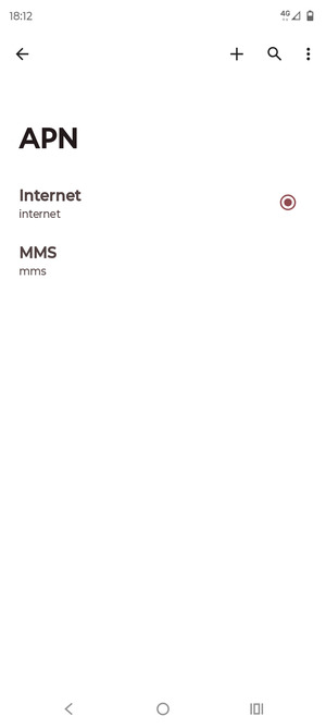 Telefonen din er konfigurert til MMS