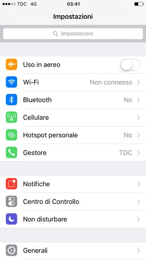 Seleziona Cellulare