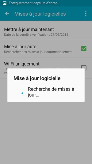 Veuillez attendre la fin de la recherche