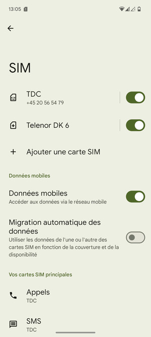 Votre eSIM est maintenant activée