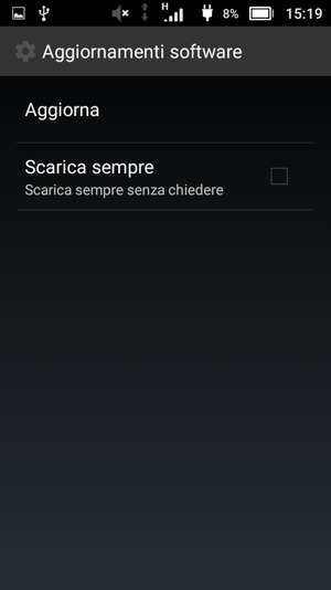 Seleziona Aggiorna