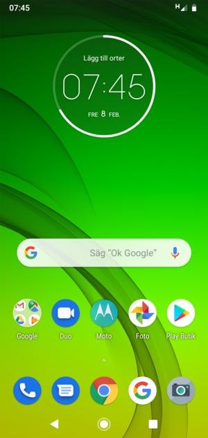 Välj Play Butik